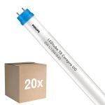 Mehrfachpackung 20x Philips LED Röhre T8 CorePro (EM/Mains) High Output 8W 900lm - 840 Kaltweiß | 60cm - Ersatz Für 18W