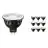 Mehrfachpackung 10x Philips LEDspot ExpertColor GU5.3 MR16 6.5W 930 60D (MASTER) | Warmweiß - Höchste Farbwiedergabe - Dimmbar - Ersatz für 35W

