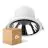 Mehrfachpackung 6x Noxion LED Downlight Apollo V2.0 15-25W 1740-2960lm 60D - 830/840 CCT | 220mm - Ausschnitt 200mm - Aluminium Reflektor
