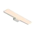 Nordlux Tinia 60 Wandleuchte Metall Weiß - 24W 1800lm - 930-940 CCT | IP44 - Höchste Farbwiedergabe - 3-Stufen Dimmbar