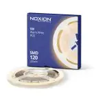Noxion LED-Streifen Naga 5 Meter IP20 SMD2835/120 24V 9.6W/m 930 /8mm/50mm + DC Kabel