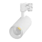 Noxion LED Schienenstrahler 3-Phasen Ecowhite Aluminium Weiß 30W 2960lm 36D - 830 Warmweiß | UGR 