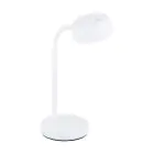 Eglo Tischlampe Cabales Weiß 4.6W 490lm - 830 Warmweiß | IP20